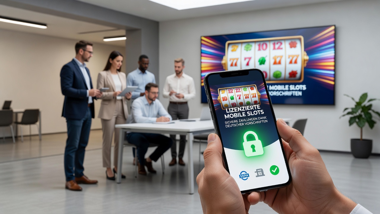 Darstellung von Transaktionssicherheit und regulatorischen Kontrollen bei mobilen Slots in Deutschland