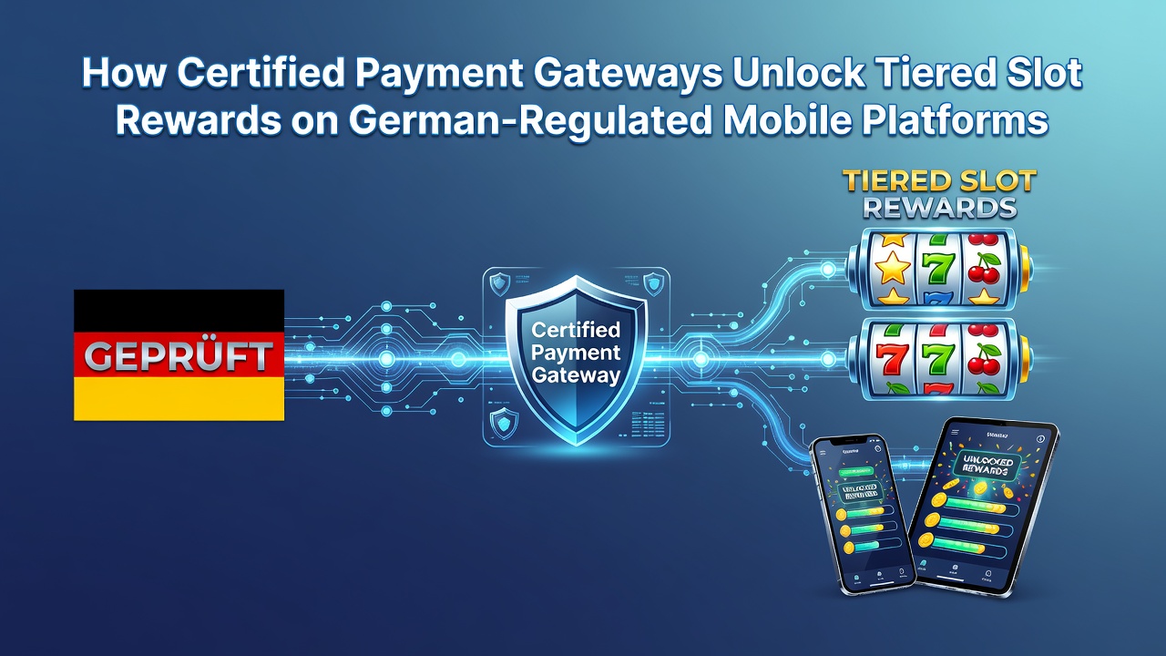 Zertifizierte Zahlungsgateways in Aktion auf deutschen mobilen Casino-Plattformen mit sicheren Transaktionen und Belohnungsstufen