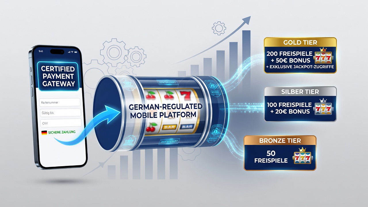 Mobile Schnittstellen zeigen gestaffelte Belohnungen nach verifizierten Zahlungen in regulierten deutschen Casinos