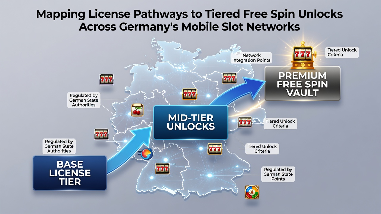 Übersicht über Lizenzpfade und gestaffelte Freispiel-Freischaltungen in deutschen mobilen Slot-Netzwerken